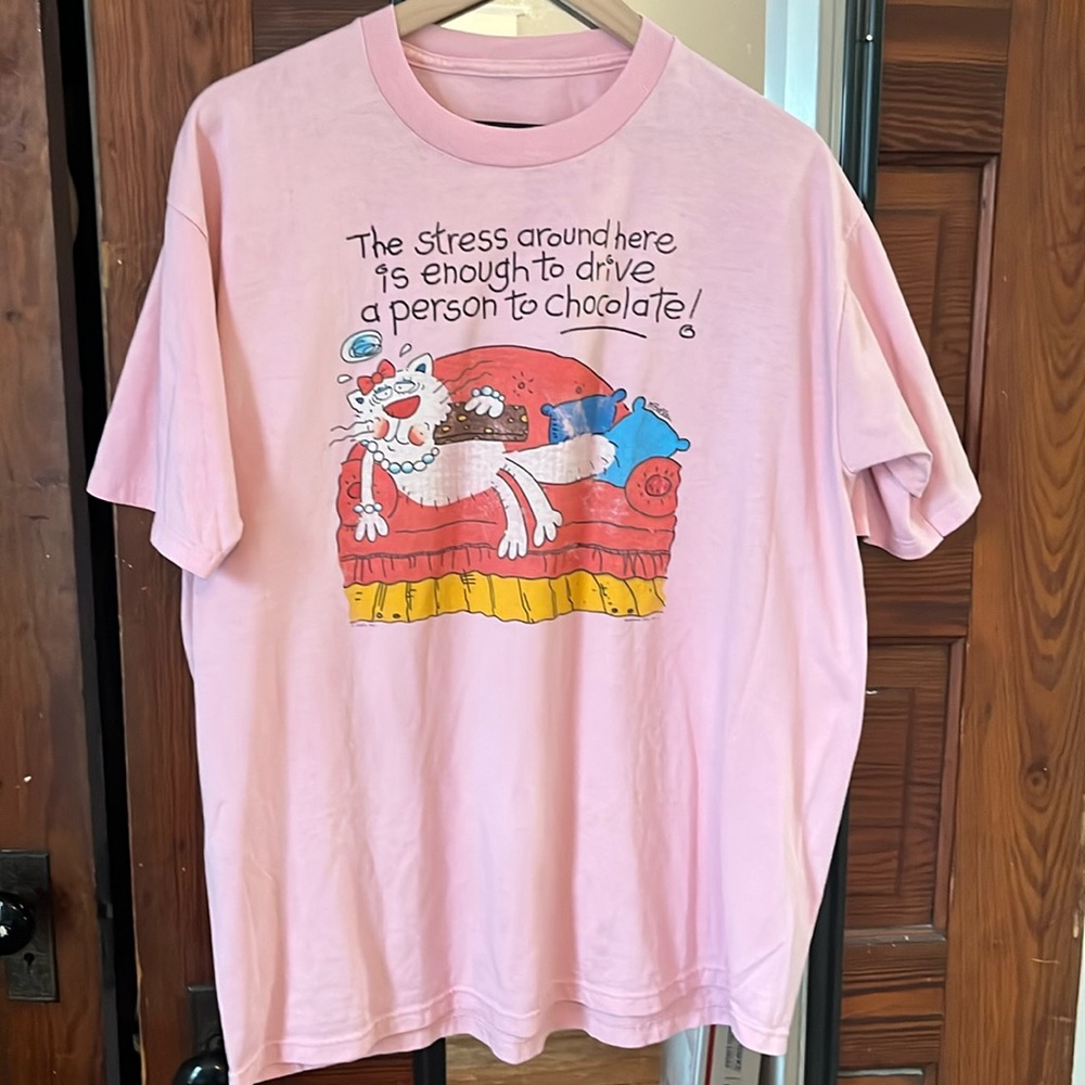 Vintage Teletrend tee size L/XL